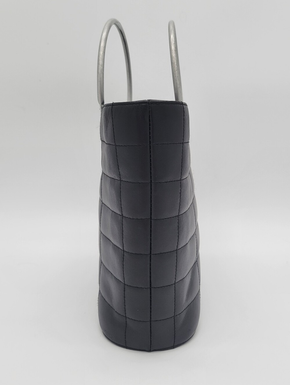 Vintage Chanel Series 5 Chocolate Bat Tote - Picture 4 of 12